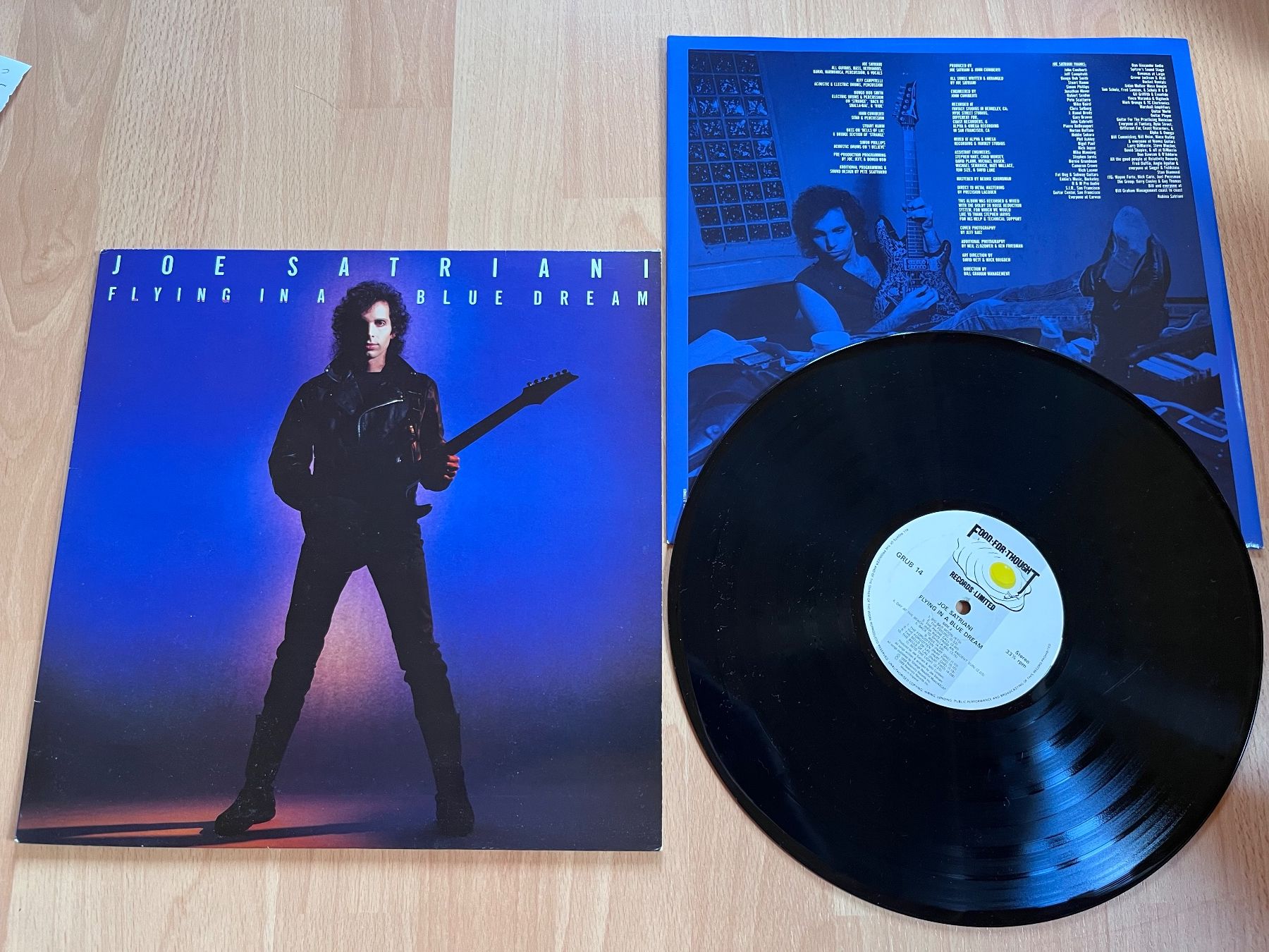 Dischi in vinile: Joe Satriani - Flying in a blue dream – Usato da Giebenach venduto da Wurlitzer70