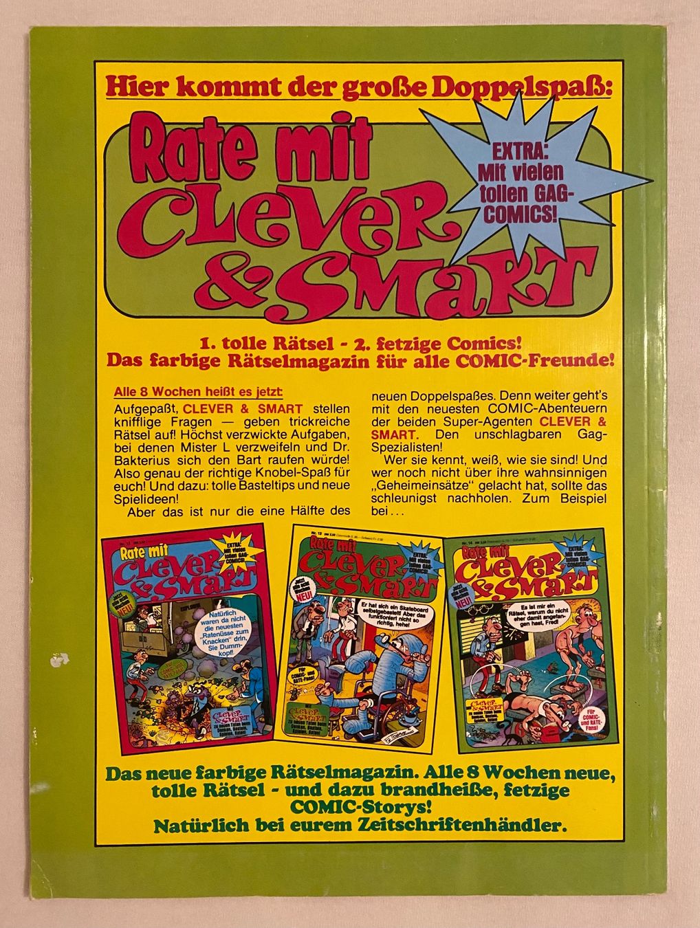 Fumetti: Clever & Smart Band 60 / 1. Auflage – Usato da Münsingen venduto da kempes 1