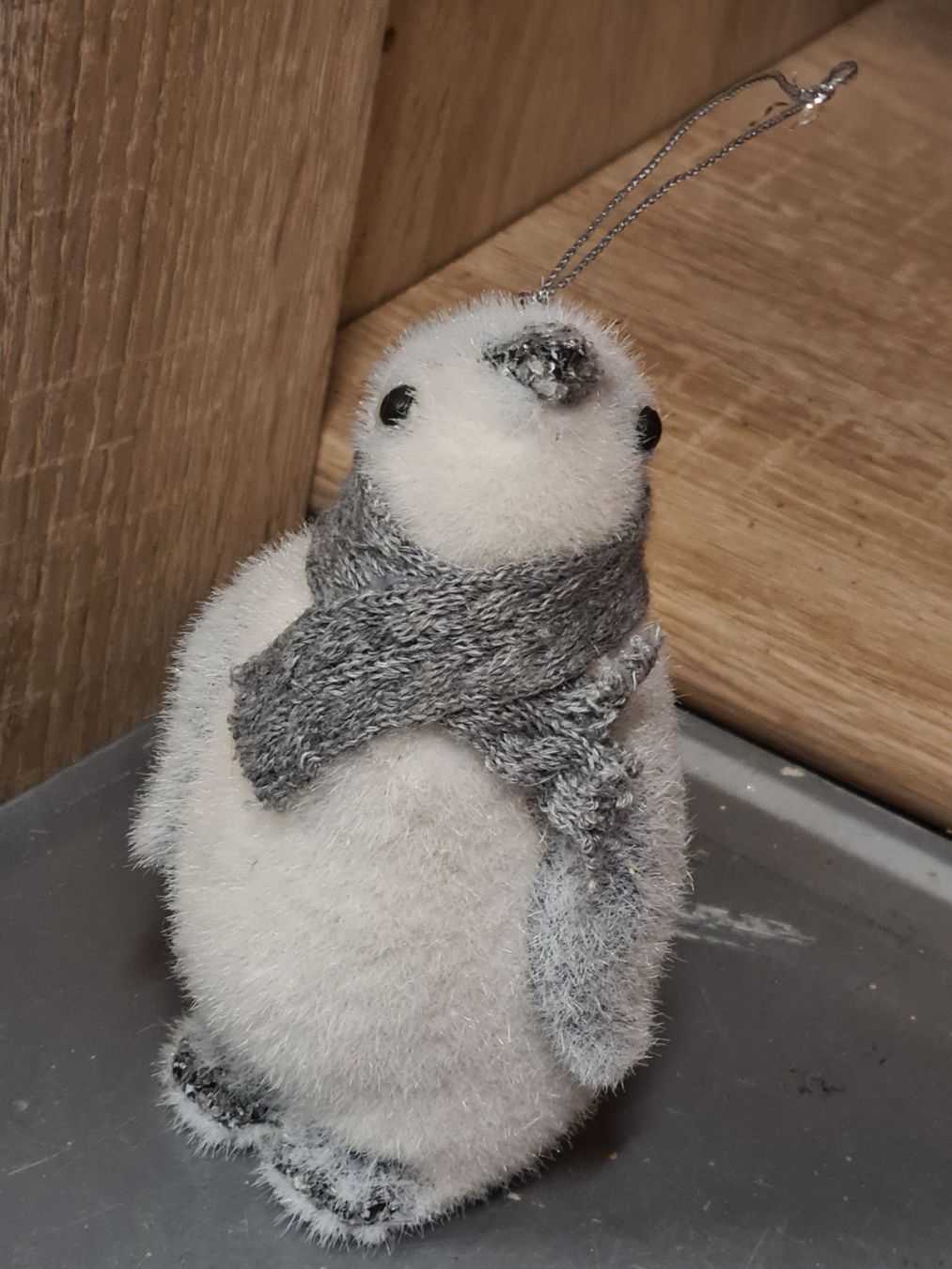 Tutte le decorazioni: Filz Pinguin Christbaum Hänger,  ca.14 cm – Usato da Amriswil venduto da kleindeko 2