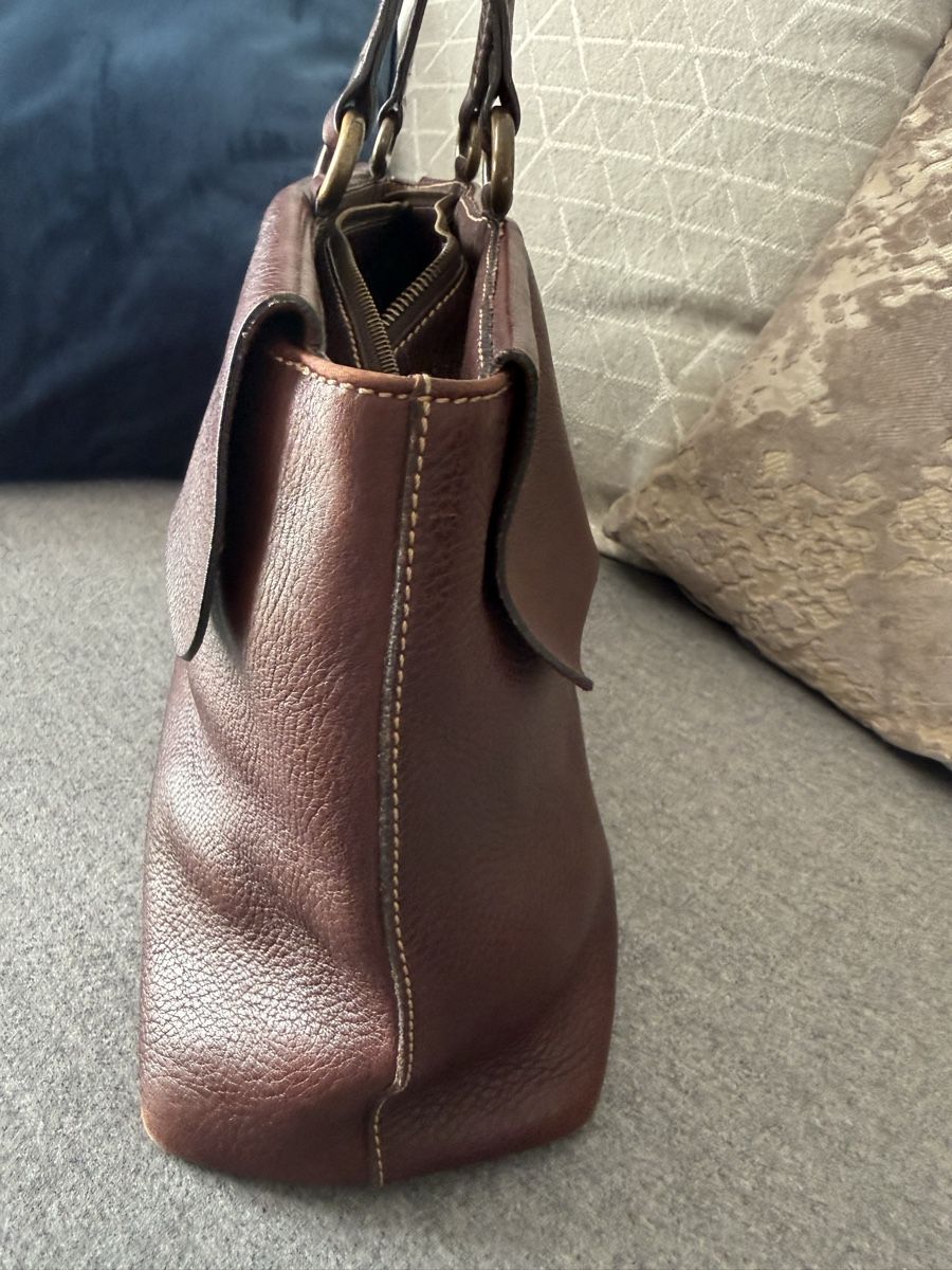 Hogan Borse da donna: Sac Hogan en cuir  brun élégant – Usato da Agiez venduto da Beve15 3