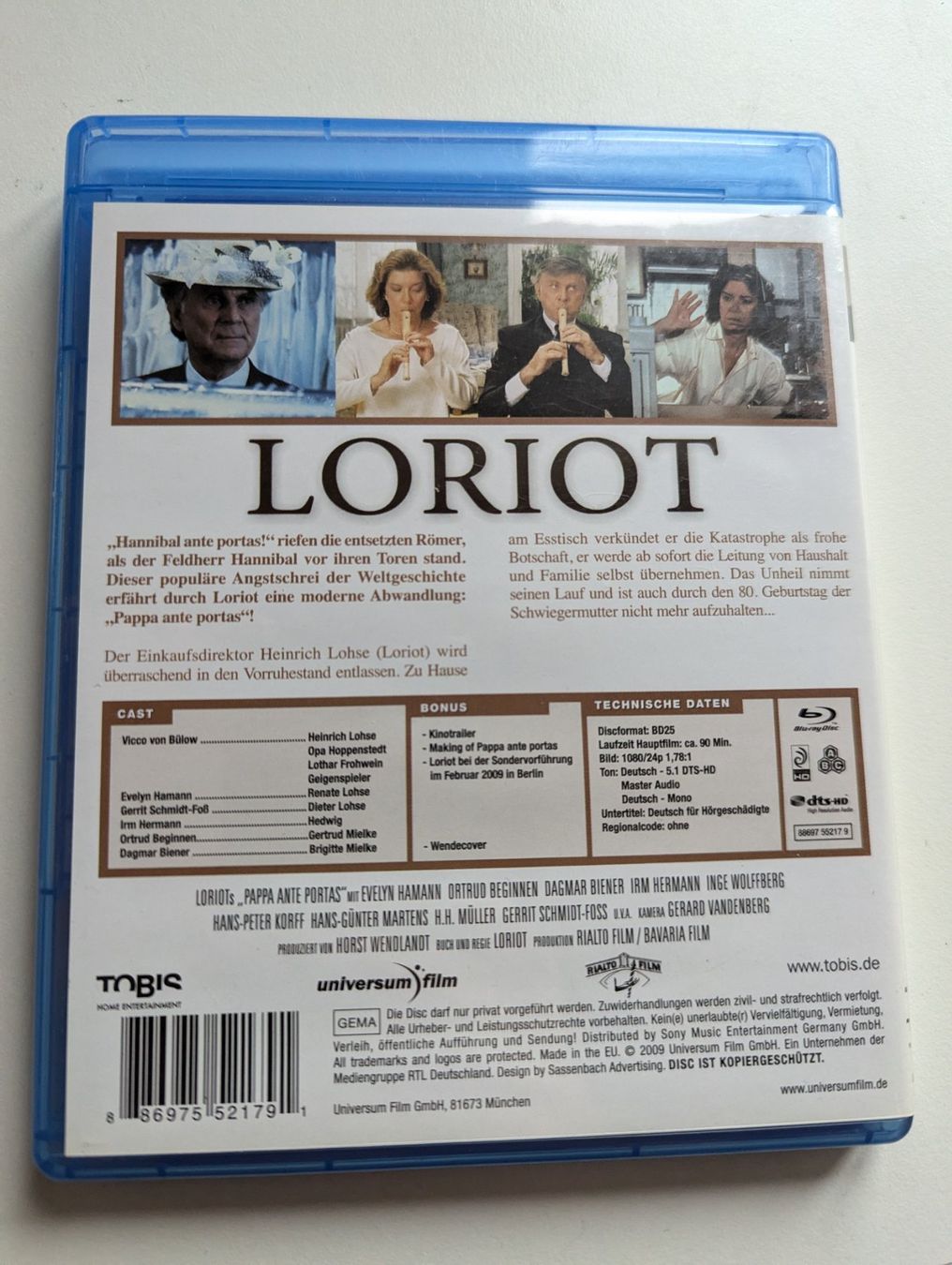 Tutti i DVDs: Loriot - Pappa ante Portas Blu-ray DVD – Usato da Hünenberg See venduto da SpecialEditionGaming 1