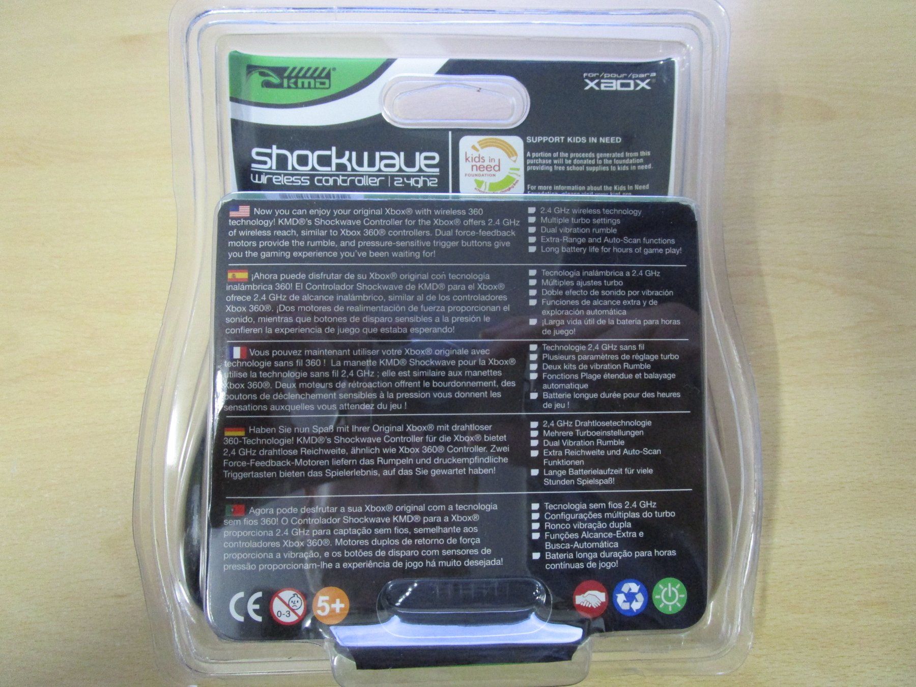 Controller: Shockwave Wireless Controller Classic Xbox Neuware 2.4 Ghz – Nuovo e nell'imballaggio originale da Goldau venduto da agestuffer 1