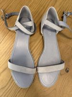 Lauren Ralph Lauren Sandalen Hellblau Groesse 38 guter Zusta