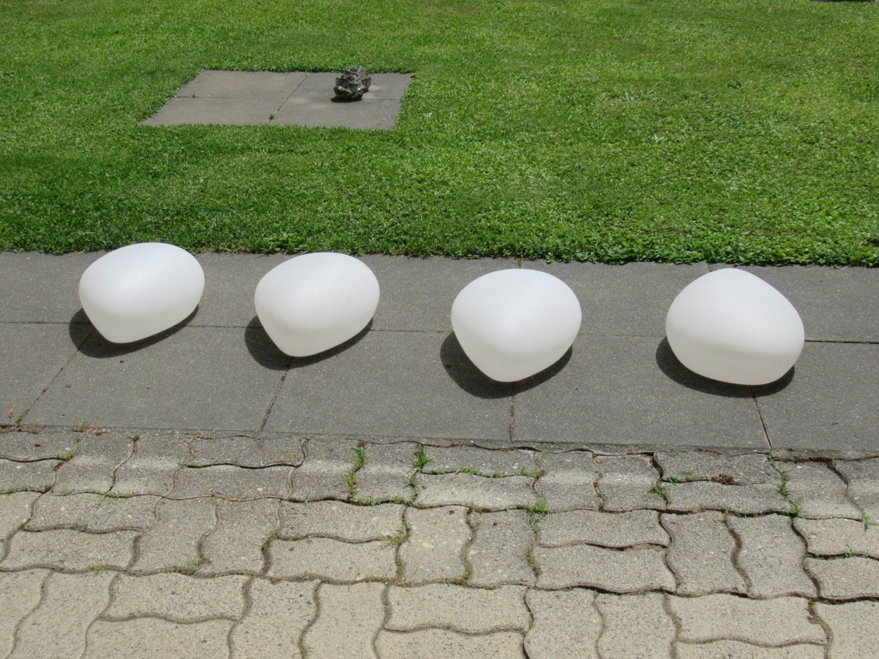 Lampade: Solar LED Steinleuchte 40cm 8 verschiede Farben – Usato da Trimbach venduto da donlyn