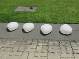 Solar LED Steinleuchte 40cm 8 verschiede Farben