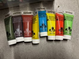 DIY Lot de 8 tubes de peinture rustique neuf