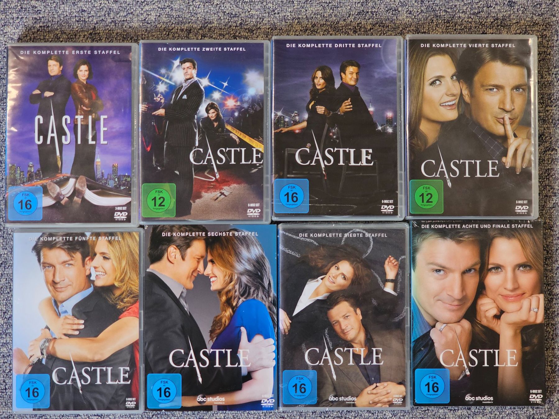 Tutti i DVDs: CASTLE - komplette Serie – Usato da Niederglatt ZH venduto da Grx5