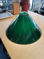 Lampenschirm aus Glas, Grüner Glas Lampenschirm, Lampenteil