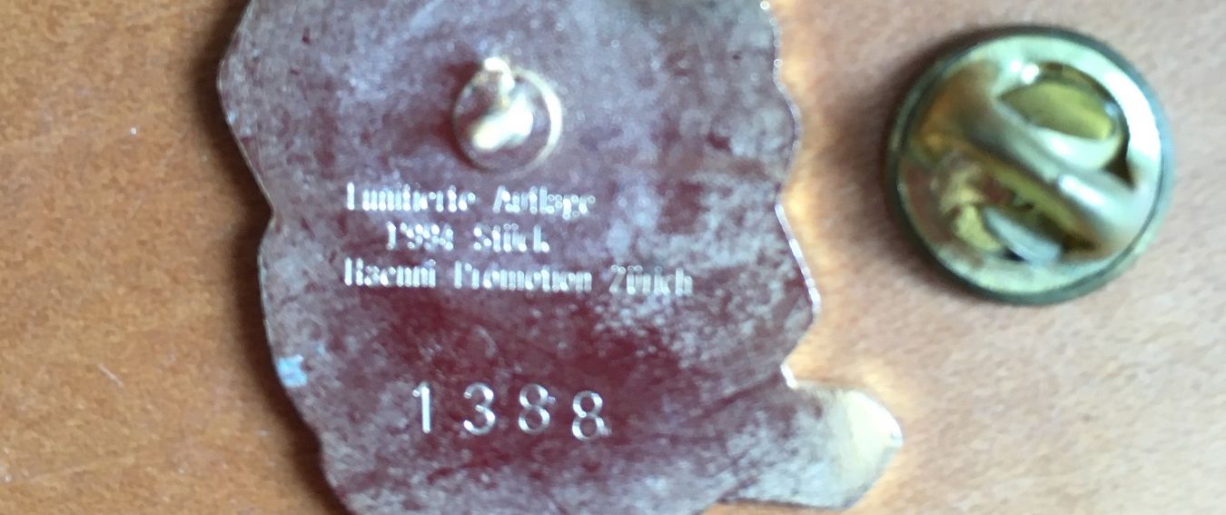 Broschen & Nadeln: Pin Brosche Sandro delle Prete – Gebraucht aus Lyss von Punktum01 2
