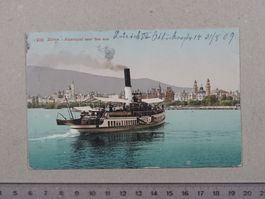 Zürich, Schiff, Dampfschiff, Dampfer, 1909