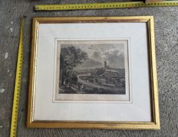 Stich "Bern" Original 1858 von Joh. Poenig guter Zustand