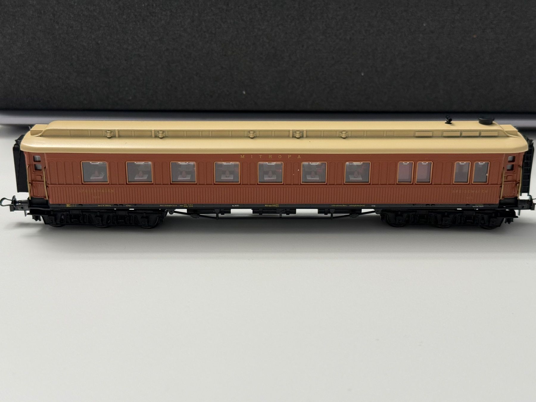 Trix Modelleisenbahnen: Trix Mitropa Speisewagen 6-achsig / DC HO – Gebraucht aus Jonschwil von sutfra12 3