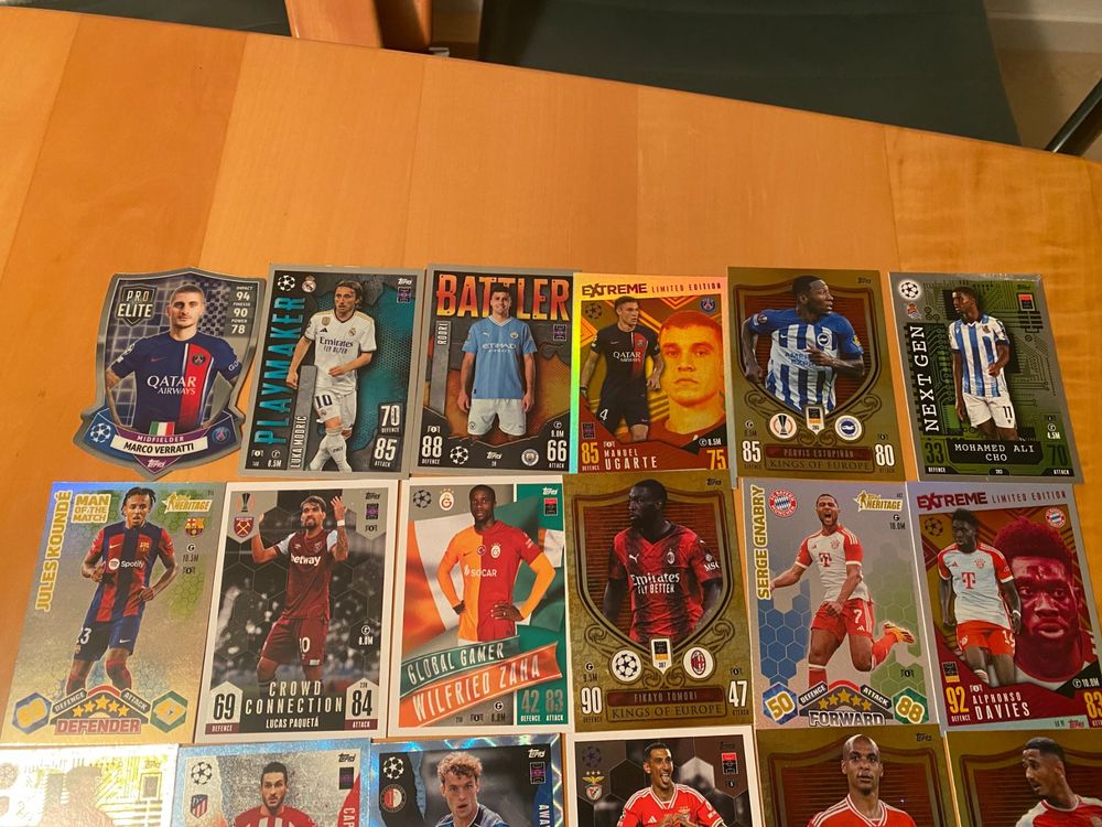 23 Topps Match Attax Karten 2