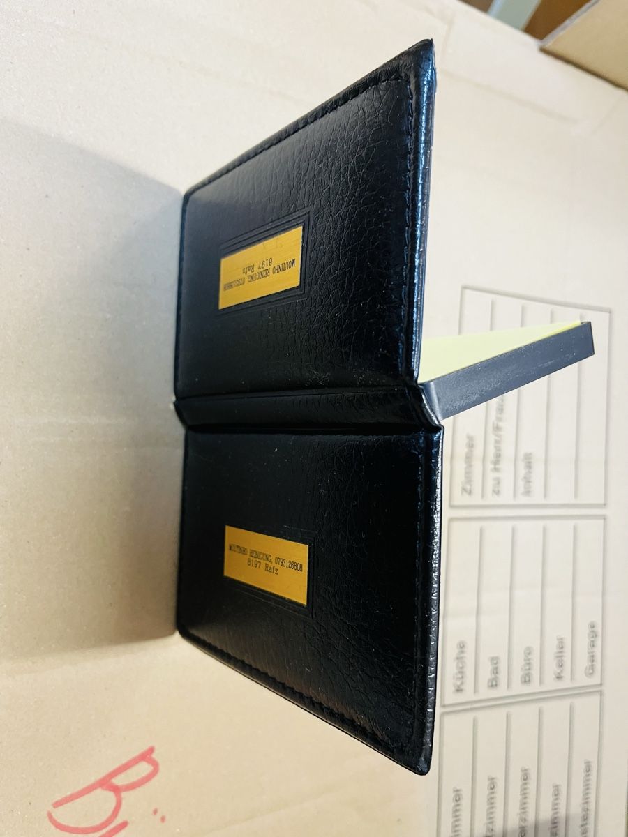 Schreibblöcke: 83x Notizbuch-Organizer mit Haftnotizen, Werbegeschenk – Neu und originalverpackt aus Rafz von S3Gu44 6