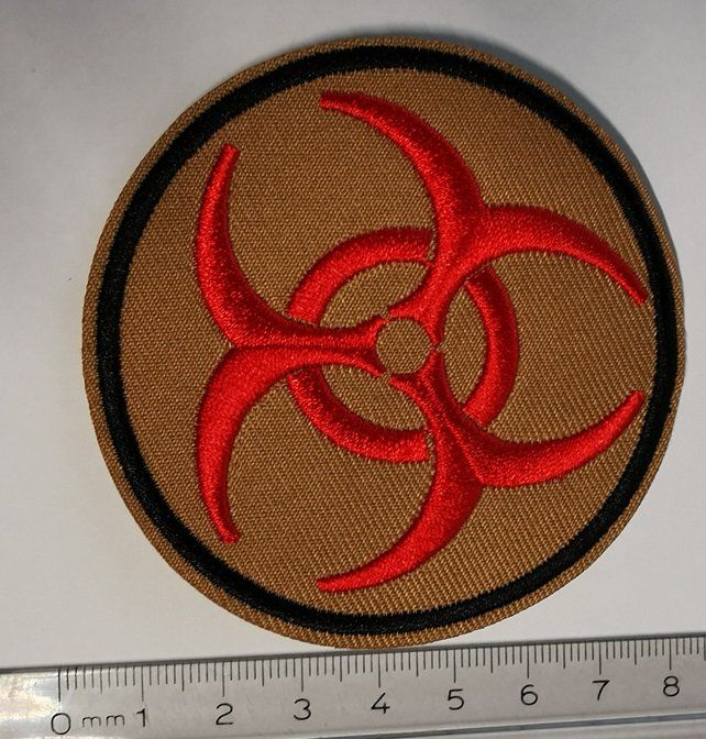 Toppe: BIOHAZARD - Aufnäher (neu) – Nuovo e nell'imballaggio originale da Wilen b. Wollerau venduto da morethanmusic
