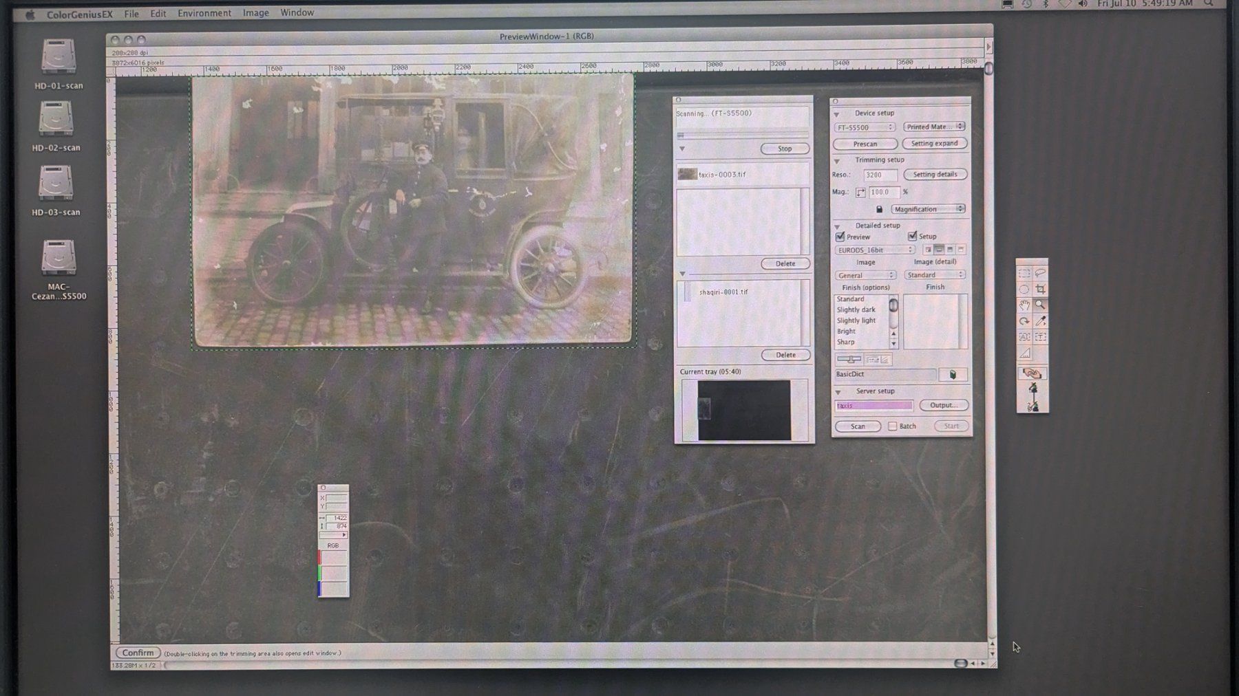 Scanner: Screen Cezanne FT-S5500 Drum-Quality Scanner + MacPro + Eizo – Usato da Zürich venduto da MisterA 9