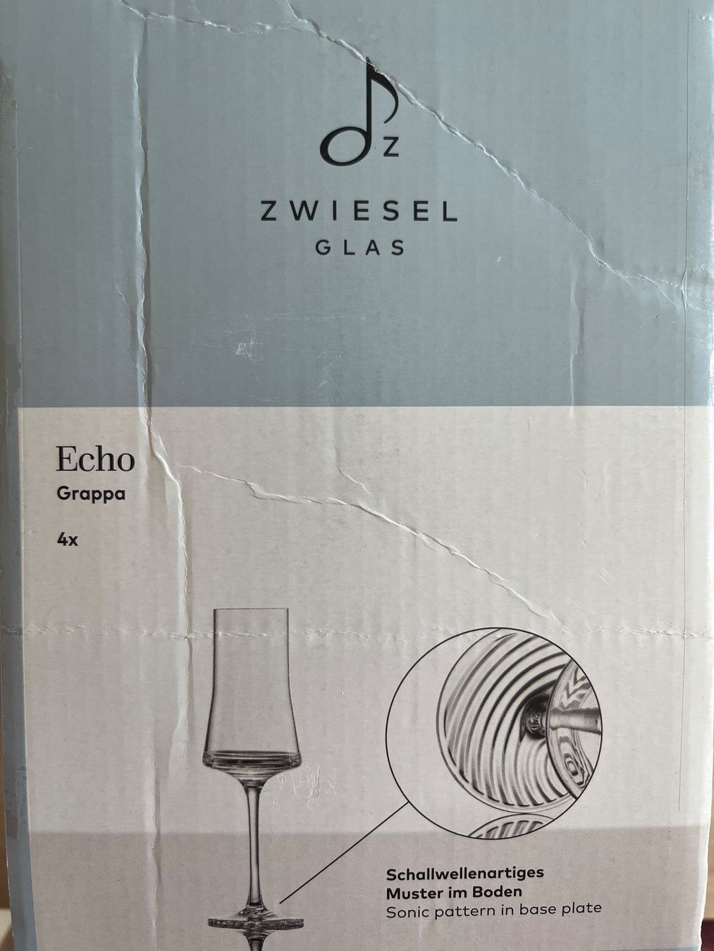 Zwiesel Bicchieri: Zwiesel Grappa Gläser 4er Set neuwertig – Nuovo e nell'imballaggio originale da Zollikofen venduto da Team-AlMa 3
