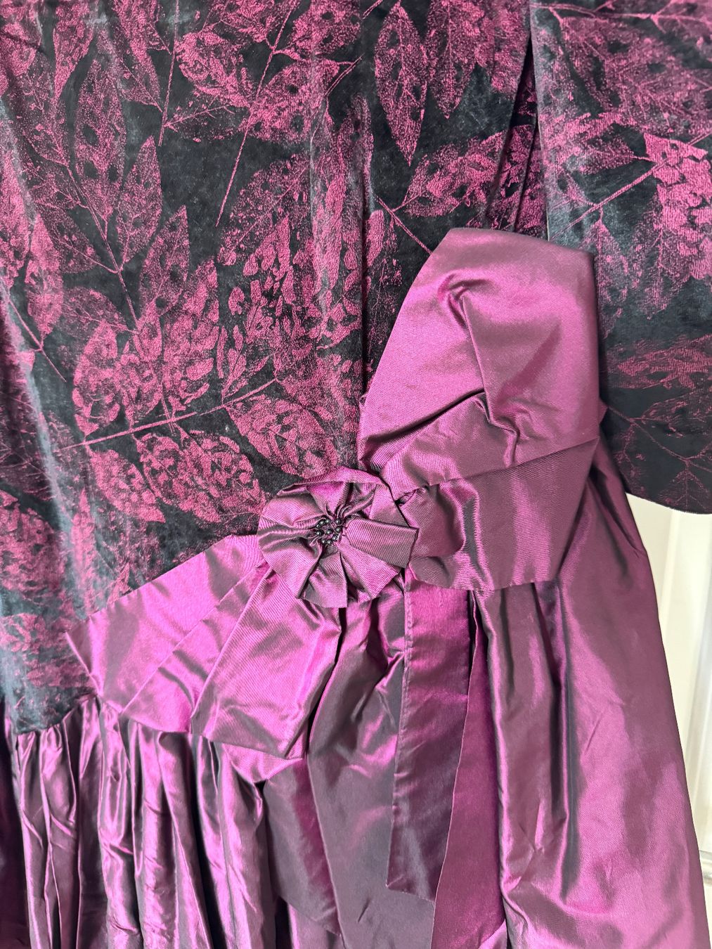 Vestiti: Robe velours vintage années 80 – Usato da giffers venduto da sev_c9x9 2