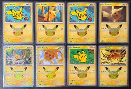 Pokemon Pikachu lot NM+ ab 1.-🔥