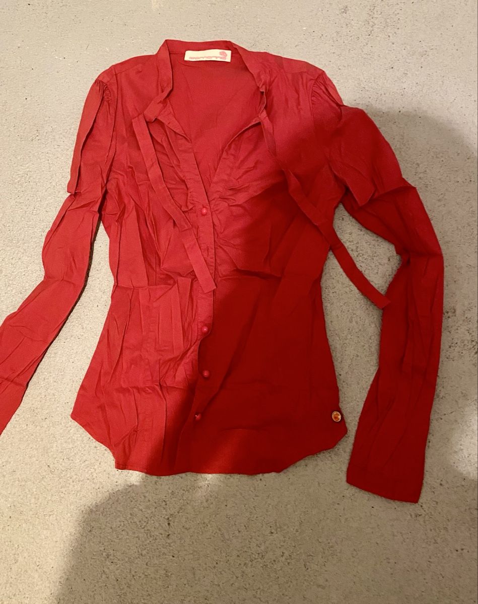 Camicette: Fornarina Bluse rot Gr S – Usato da Horgen venduto da smlecnik78