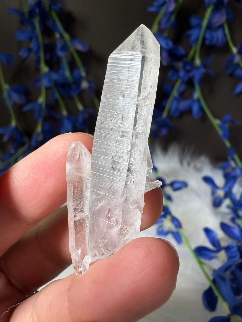 Mineralien & Heilsteine: Kolumbianischer Lemurian-Quarz-Cluster – Neu (gemäss Beschreibung) aus Neuheim von m.hald 5