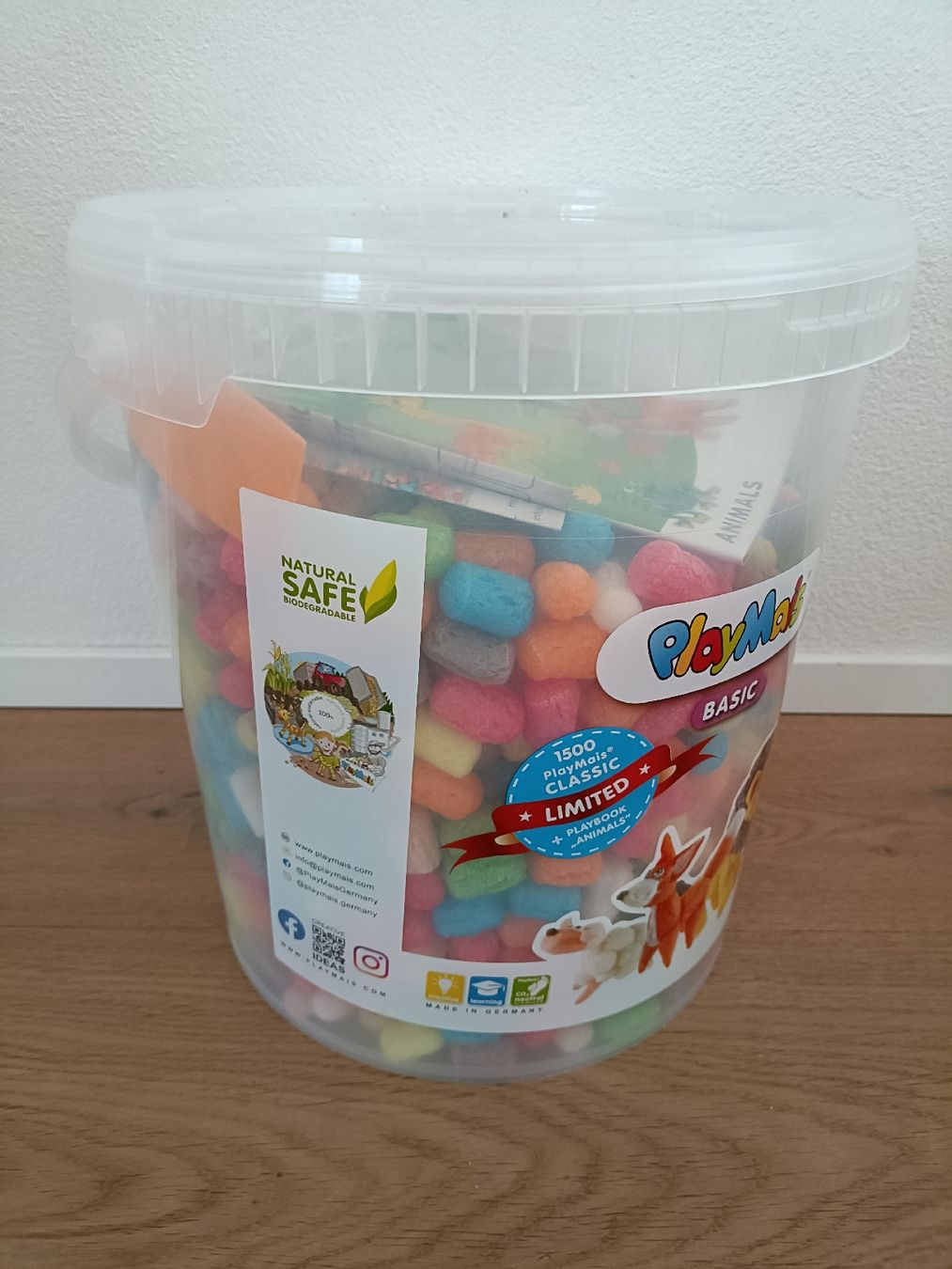 Giocattoli: PlayMais Basic - XXL Eimer voll, mit Buch – Usato da Winterthur venduto da meci02 1