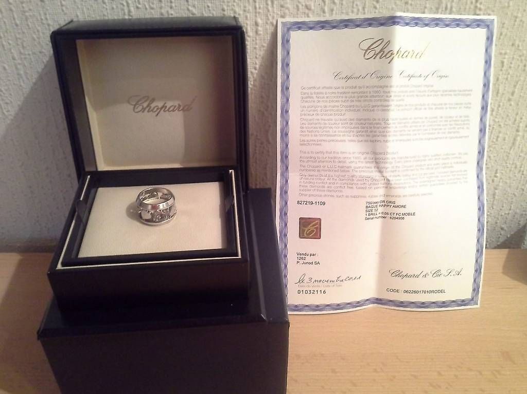 Anelli: Bague Chopard Happy Amore taille 52 – Usato da Pully venduto da Occasions-luxe.Golay 2