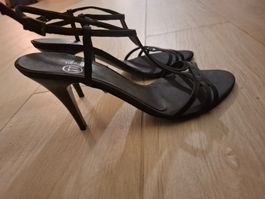 Bagatt- Elegante Sandaletten, schwarz, Gr. 39
