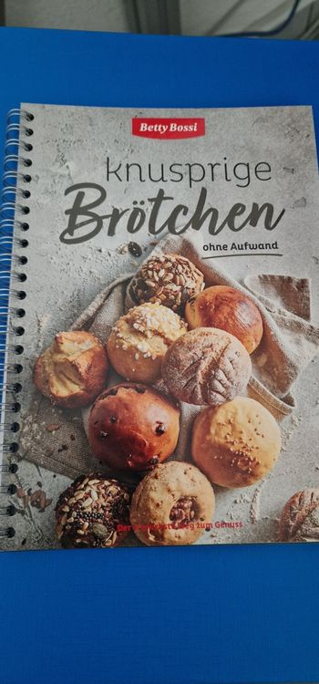 Kochbuch Betty Bossi knusprige Brötchen | Kaufen auf Ricardo