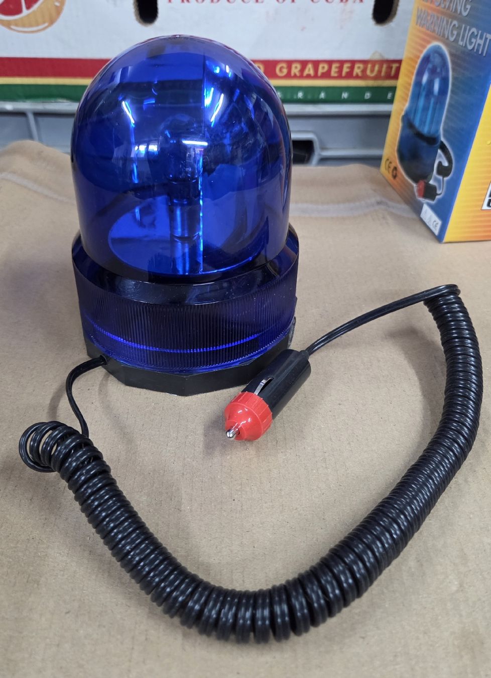 Lampade: Rundumleuchte blau 12V neu im Karton – Nuovo e nell'imballaggio originale da Kirchberg SG venduto da Bibsli