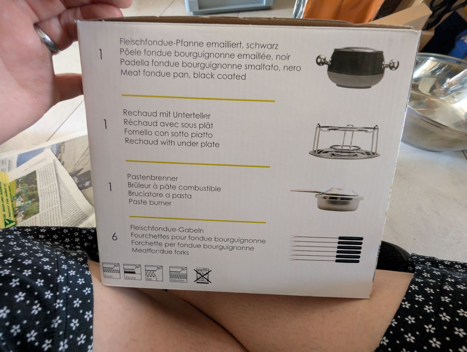 Appareils de cuisine: Fleischfondu Set  – D'occasion à Bern par berneroberlaenderin 1
