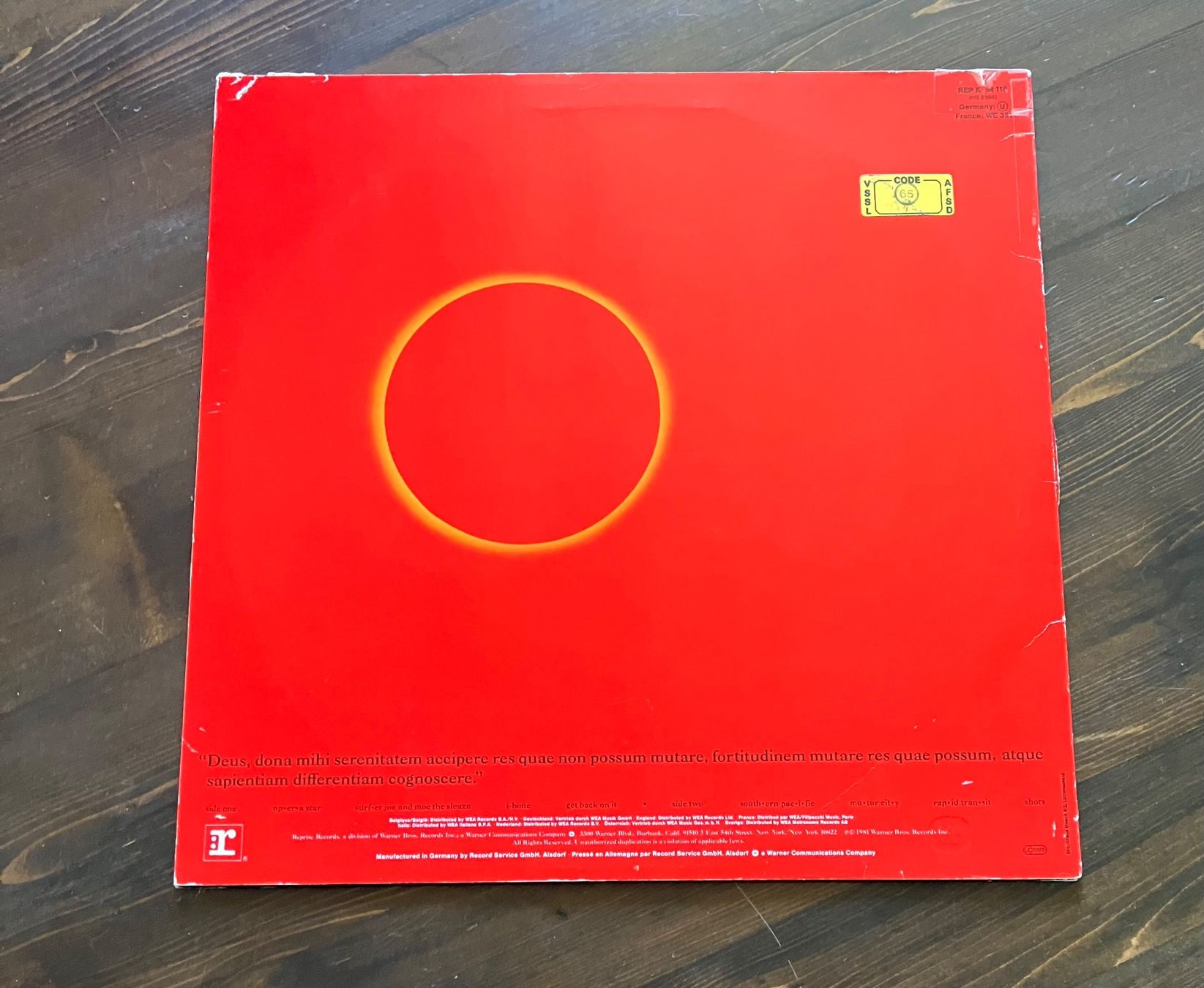 Dischi in vinile: NEIL YOUNG CRAZY HORSE - REACTOR – Usato da steffisburg venduto da Dstauffer 2