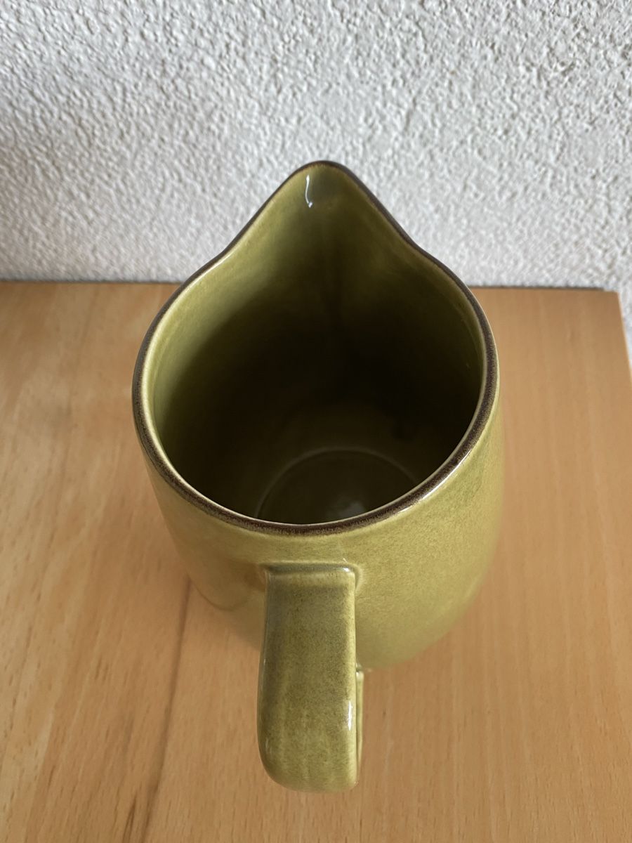 Rössler Karaffen: Rössler Krug olivgrün 1 Liter – Gebraucht aus Schwarzenburg von Michellu 4