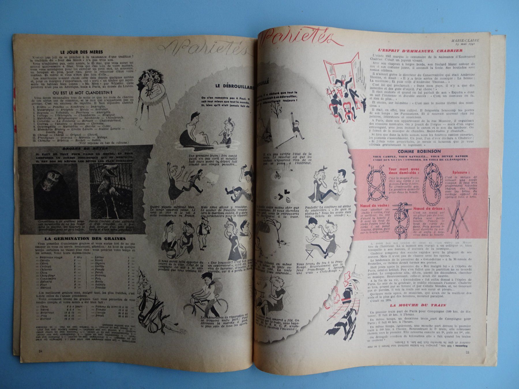 Riviste & Magazine: Marie Claire - 26. Mai 1941 – Usato da Basel venduto da Kornblumen 8