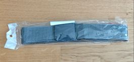 Nylon-Gürtel (Grau) mit Kunsstoffschnalle, für Reisen