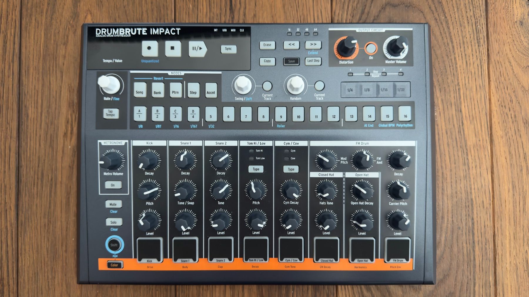 Arturia Musikinstrumente: Arturia DrumBrute Impact / Analoger Drumcomputer – Gebraucht aus Tenniken von khun-reto