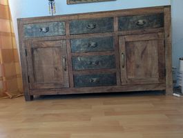 Sideboard Mangoholz massiv 