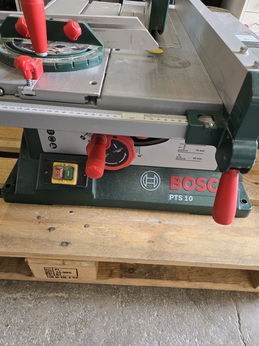 Bosch Seghe: Bosch PTS 10 Tischkreissäge #556 – Usato da Wuppenau venduto da Gastro-Wuppenau 2