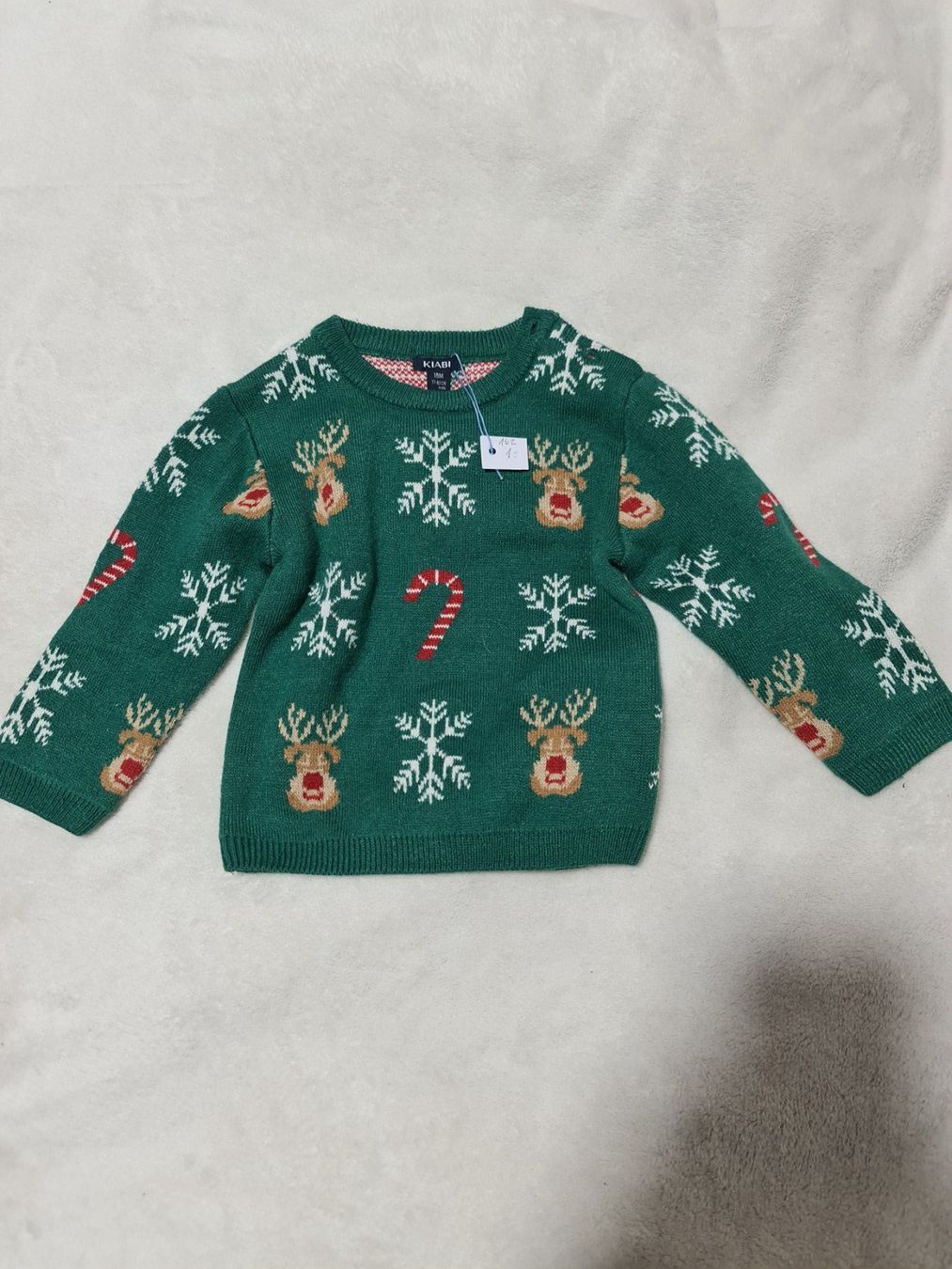 Maglioni & Felpe: Pull noel vert taille 18 mois 77-82cm – Usato da Orbe venduto da wulfnacht