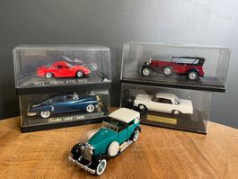 Diverse Sammlung von Automodellen