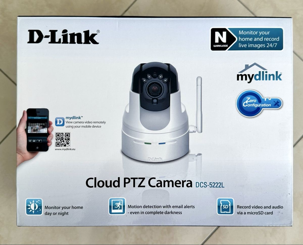 Dlink Webcams: D-Link DCS-5222L Webcam mit OVP – Neu (gemäss Beschreibung) aus Emmenbrücke von Appophis 1