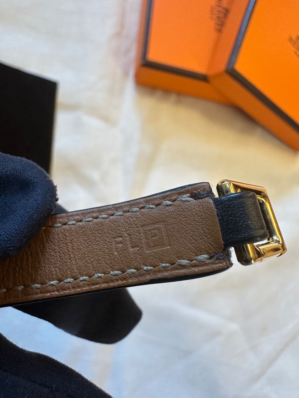 Hermès Bracciali & Braccialetti: HERMES Rivale leather bracelet – Nuovo (secondo la descrizione) da Luzern venduto da Miausie 3