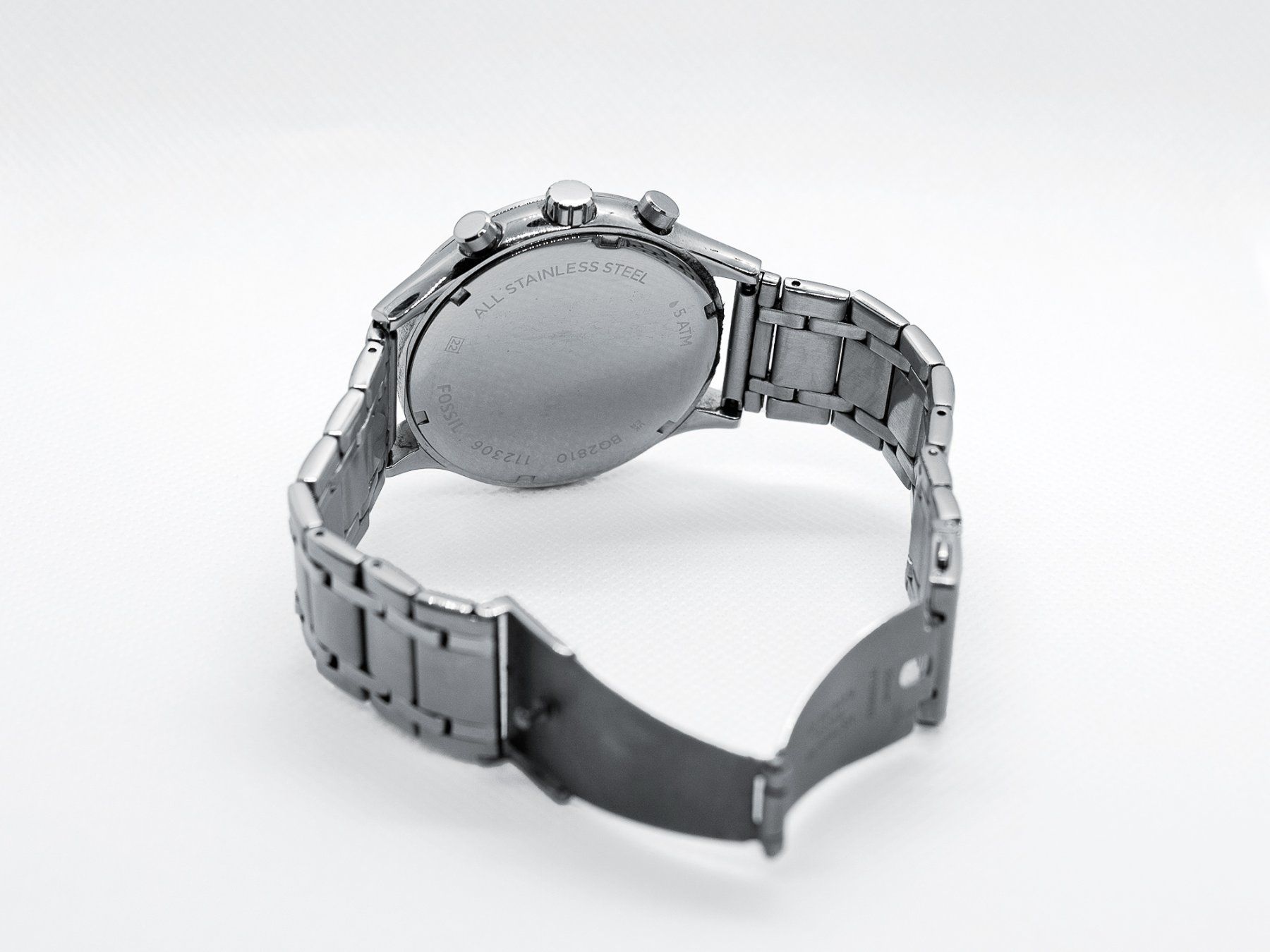 Fossil Uhren: Fossil Fenmore Multifunction Stainless Steel Watch – Gebraucht aus Vevey von porg.tcg 4