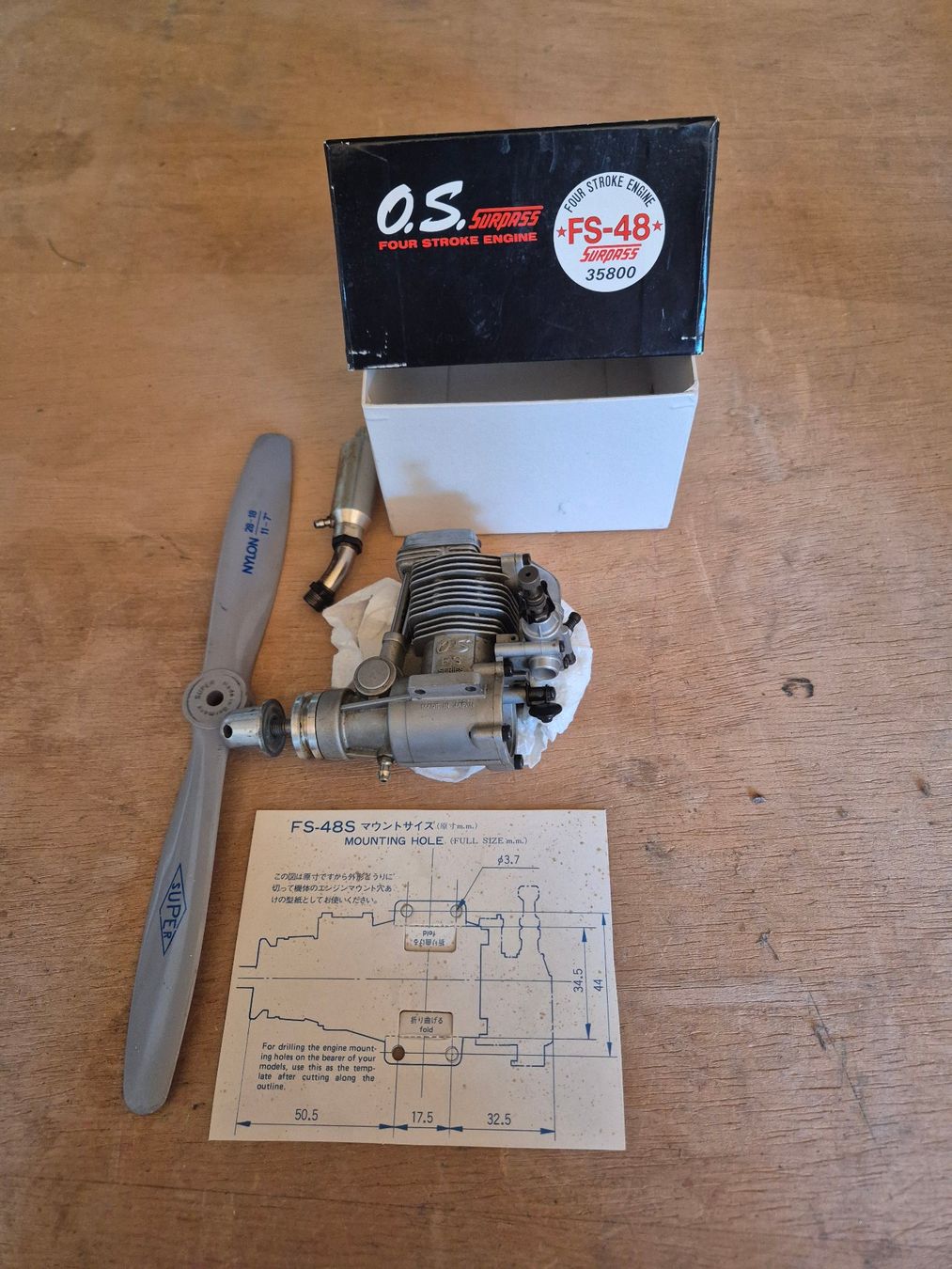 Motori: OS FS-48S 4-Takt – Usato da Klingnau venduto da guidomi