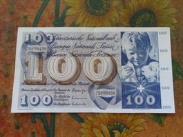 SUISSE  100  Francs  1971  (8438)  Billet