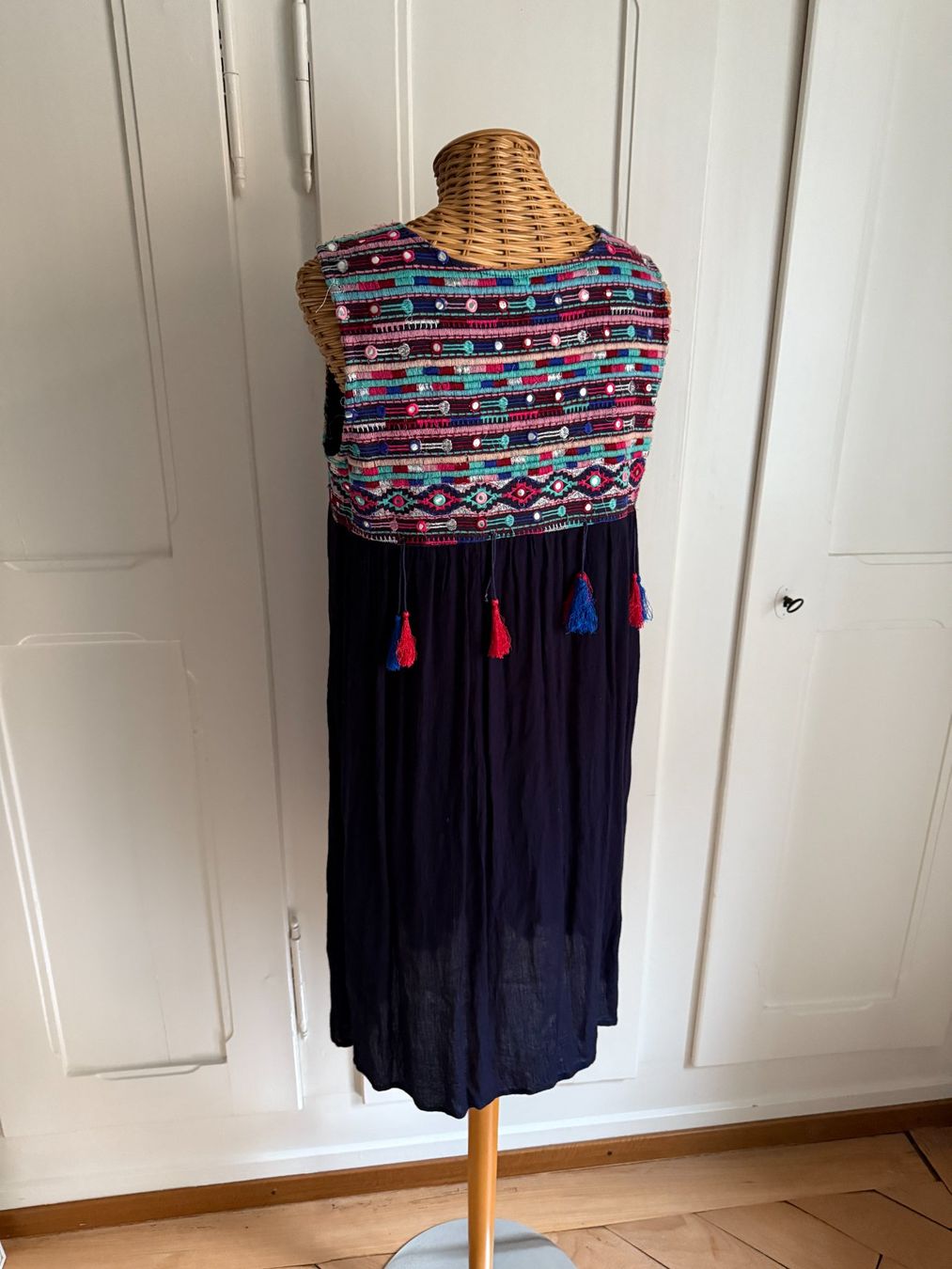 Vestes: PLATINUM - Hippie Aztec Jäckchen dunkelblau S/M – D'occasion à Zürich par Diazaio 2