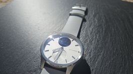 Withings ScanWatch 2 HWA10 38 mm – OVP + Ladegerät – Weiss/S