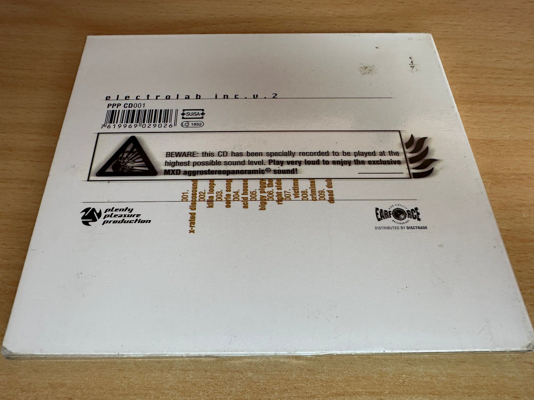 CDs: MXD – Electrolab Inc. – Gebraucht aus Rikon im Tösstal von Alpenmutz 1