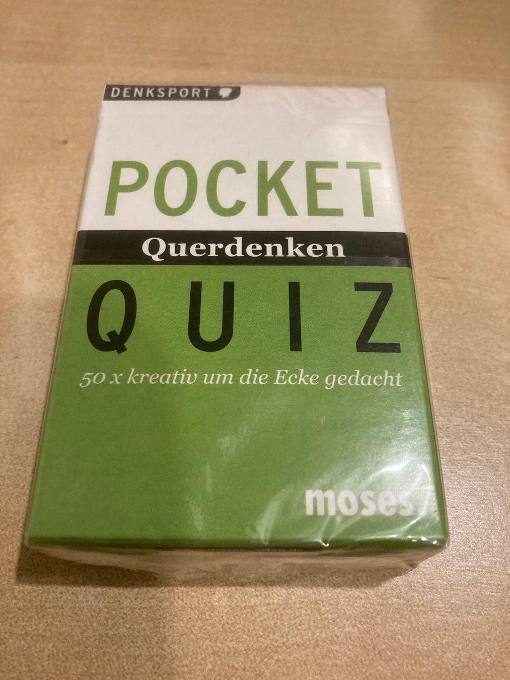 Giochi: Pocket Quiz - Querdenken – Nuovo e nell'imballaggio originale da Baden venduto da Polystyreneman