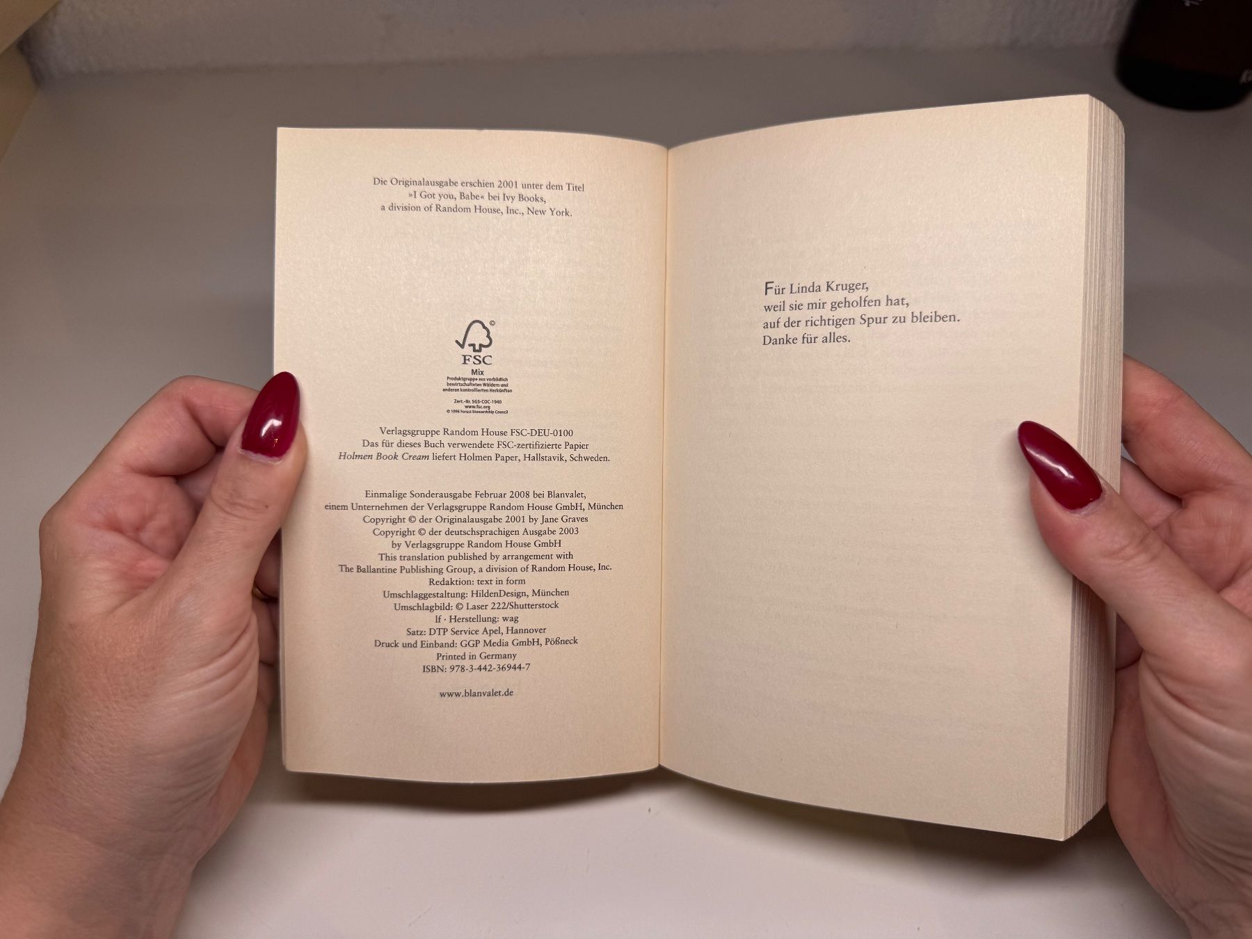 Libri: ROMAN: Jane Graves, Ein Kuss und Schluss – Usato da Grosswangen venduto da Deutsche_Romane 3